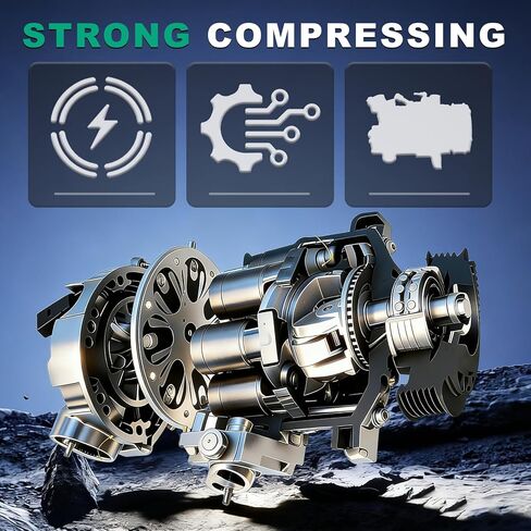 58463 57460 AC Compressor for Mazda 3 2004-2009, Mazda 5 2006-2010, 57463, 57463, 140162C, 140639C, 50523, C1436, 10348310, 1010759, 1110759, 1210759 Air Conditioning Compressor with Pre-Filled Oil in Kuwait