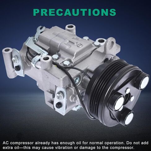 58463 57460 AC Compressor for Mazda 3 2004-2009, Mazda 5 2006-2010, 57463, 57463, 140162C, 140639C, 50523, C1436, 10348310, 1010759, 1110759, 1210759 Air Conditioning Compressor with Pre-Filled Oil in Kuwait