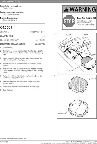 Purolator C25561 PurolatorONE Advanced Cabin Air Filter Compatible With Select Honda Vehicles in Saudi Arabia