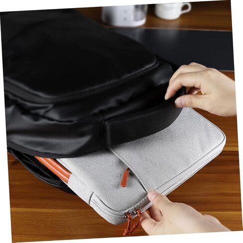 1Pc Laptop Sleeve Bag with Smooth Zipper Portable Handbag for Notebook Carrying Bag for Office Travel and Business Use in Saudi Arabia
