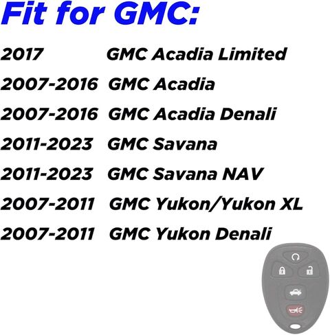 Key Fob Cover for Chevy GMC Hummer: 5 Buttons Key Fob Case Fit for Chevy Traverse Malibu Impala Limited Monte Carlo GMC Acadia Limited Denali Savana NAV Yukon XL Hummer Pontiac G5 G6 (Pink) in Saudi Arabia