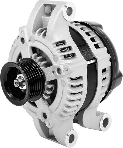مولد كهربائي SCITOO يناسب Ford for E-350 Super Duty 6.2L 2017-2018، لFord for F-250 for F-350 Super Duty 6.2L 2017-2018، لFord for Mustang 4.0L 2009-2010 12V 150Amp CW 6 Groove Pulley 11429 in Saudi Arabia
