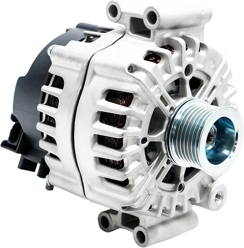 12317603782 Alternator Compatible with BMW X5 2010-2013, X6 2008-2014, 550i/550i xDrive 2011-2013, 650i, 750Li xDrive, 7-Groove Pulley, Replace# 11393N, 11393, 12314595890, 12314595891, 12317575344 in Kuwait