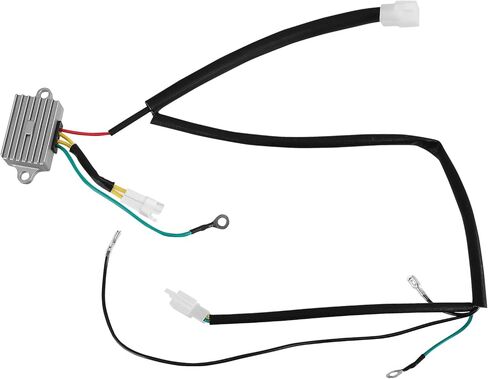 136-7879 Voltage Regulator with Harness Compatible with Exmark Quest Radius E & S Series Toro TimeCutter/Titan/Z-Master Replace# 136-7879-00 127-9219 in Kuwait