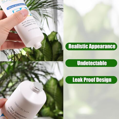 Cruise Sunscreen Bottle Plastic Container - Leak-Proof - Empty Sunscreen Bottle for Cruise Ships Cruises, Concerts, Beach(Style 1) in Saudi Arabia