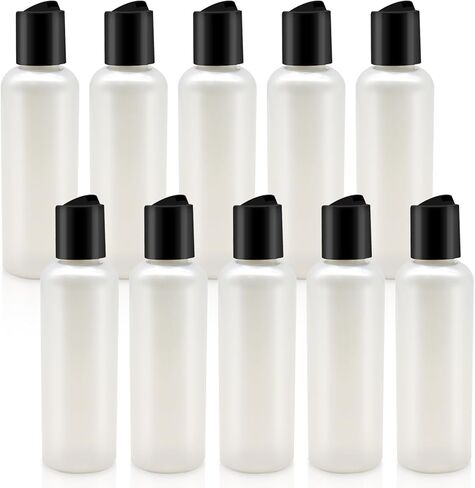 Empty Travel Bottles for Toiletries 3.4 oz Travel Size Bottles Tsa Approved Travel Size Cosmetic Container for Shampoo, Conditioner 10 PCS in Kuwait