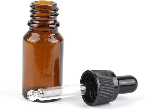 Amber Bottles with Dropper Refillable Empty Bottles for Blends Perfume and for Travel and Everyday Use in Saudi Arabia