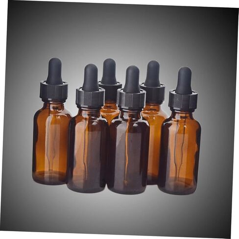 Amber Bottles with Dropper Refillable Empty Bottles for Blends Perfume and for Travel and Everyday Use in Saudi Arabia