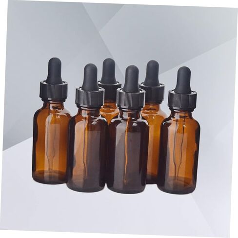 Amber Bottles with Dropper Refillable Empty Bottles for Blends Perfume and for Travel and Everyday Use in Saudi Arabia