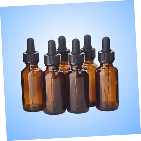 Amber Bottles with Dropper Refillable Empty Bottles for Blends Perfume and for Travel and Everyday Use in Saudi Arabia