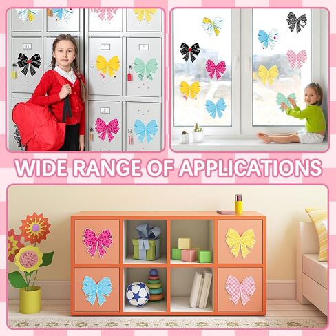 50Pcs Back to School Cutouts Composition Notebook Pencil Coquette Bow Paper Cutouts First Day of School Bulletin Board Decorations for Classroom Party Supplies Teacher Chalkboard Door Wall Decor in Saudi Arabia