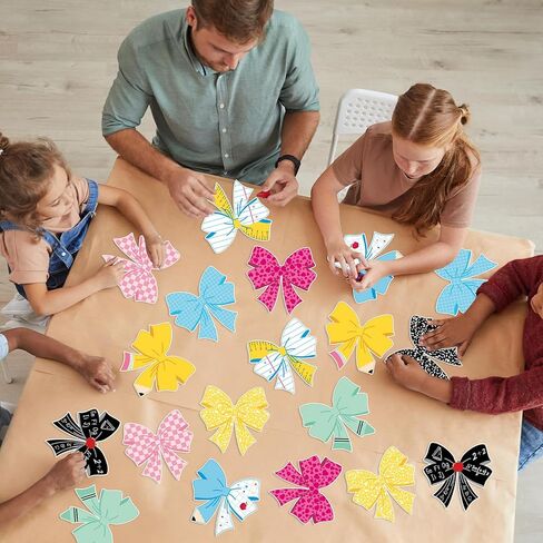 50Pcs Back to School Cutouts Composition Notebook Pencil Coquette Bow Paper Cutouts First Day of School Bulletin Board Decorations for Classroom Party Supplies Teacher Chalkboard Door Wall Decor in Saudi Arabia