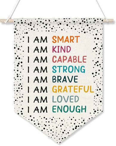 Christ Bible Verse Wall Art - He Counts the Stars and Calls Them All by Name Wall Banner, Space Theme Canvas Hanging Flag Decor, Blue Scripture Triangular Poster for Classroom Playroom Nursery Decor16x11 inches (Blue-Psalm 147:4) in Saudi Arabia