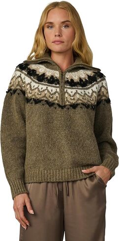 JOE'S JEANS Women's The Celeste Fair Isle Sweater in Saudi Arabia