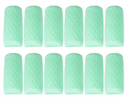 Mini Skater 12pcs Silicone Travel Bottle Cover Reusable Elastic Sleeve Fit Standard Toiletry Container Stretching Bottle Lid Cap for Luggage Bag Suitcase Prevent Leakage Solution (Light Pink) in Saudi Arabia
