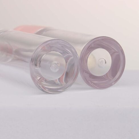 COSIDEA 16pcs Empty 5ml Pink lip gloss tubes with big wand large deo foot brush lipgloss tube container for lip oil in Kuwait