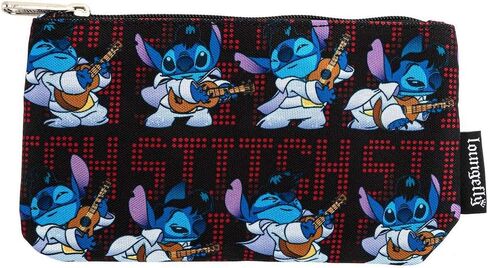 Loungefly X Disney Lilo And Stitch Elvis Nylon Cosmetic Pouch in Saudi Arabia