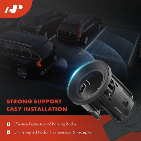 A-Premium Front Inner Right Middle Parking Assist Sensor Retainer Bezels Compatible with Ram Models - 1500 2019-2024 in Saudi Arabia