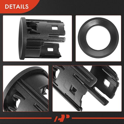 A-Premium Front Inner Right Middle Parking Assist Sensor Retainer Bezels Compatible with Ram Models - 1500 2019-2024 in Saudi Arabia