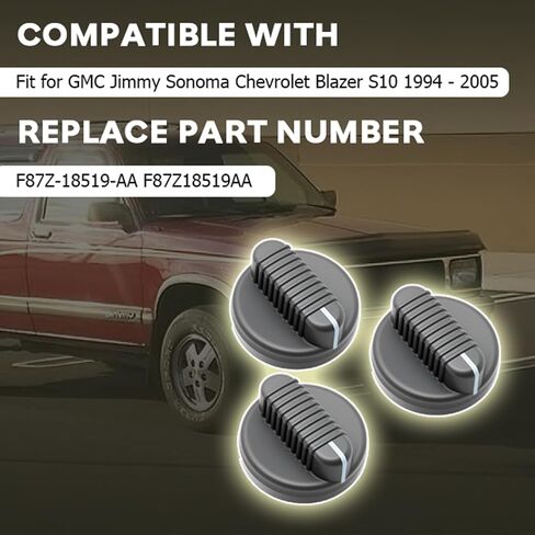 مقبض التحكم في سخان مروحة التيار المتردد مناسب لجي إم سي جيمي سونوما شيفروليه بليزر S10 1994 1995 1996 1997 1998 1999 2000 2001 2002 2003 2004 2005 يستبدل F87Z-18519-AA F87Z18519AA in Kuwait