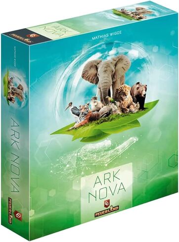 Capstone Games Ark Nova: Zoo Map Pack 2 - Game Accessory Expansion Set, Expand Your Collection, All New Mechanics and Layouts to Explore - Ages 15+ in Saudi Arabia