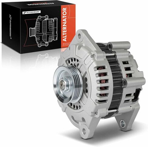 A-Premium Alternator Compatible with Nissan 300ZX 1990 1991 1992 1993, 3.0L, Naturally Aspirated, 12V 80A 4-Groove Pulley Clockwise in Saudi Arabia