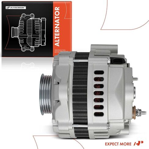 A-Premium Alternator Compatible with Nissan 300ZX 1990 1991 1992 1993, 3.0L, Naturally Aspirated, 12V 80A 4-Groove Pulley Clockwise in Saudi Arabia