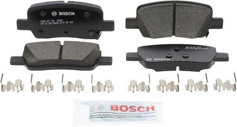 مجموعة وسادات الفرامل القرصية الخزفية الفاخرة من BOSCH BC2381 - متوافقة مع سيارات مختارة من Hyundai Santa Cruz وSanta Fe؛ كيا كرنفال، سورينتو؛ مؤخرة in Saudi Arabia