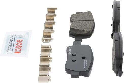 مجموعة وسادات الفرامل القرصية الخزفية الفاخرة من BOSCH BC2381 - متوافقة مع سيارات مختارة من Hyundai Santa Cruz وSanta Fe؛ كيا كرنفال، سورينتو؛ مؤخرة in Saudi Arabia