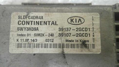 Engine ECM Control Module 2.4L Fits 14-16 Compatible with KIA SPORTAGE 39107-2GCD1 391072GCD1 in Saudi Arabia