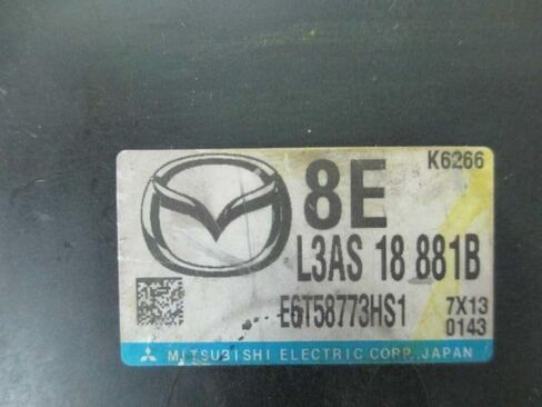 Engine ECM Control Module by Battery 2.3L 08-09 Compatible with Mazda 3 L3AS 18 881B L3AS18881B in Saudi Arabia