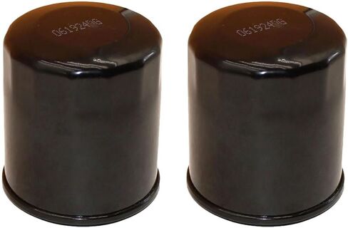 Two 6600 Oil Filters Fits Kawasaki 14-19 HP Engines WS-4967 Fits John Deere AM101054 in Saudi Arabia
