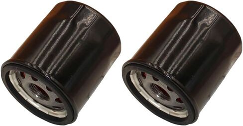 Two 6600 Oil Filters Fits Kawasaki 14-19 HP Engines WS-4967 Fits John Deere AM101054 in Saudi Arabia
