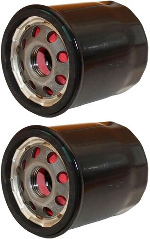 Two 6600 Oil Filters Fits Kawasaki 14-19 HP Engines WS-4967 Fits John Deere AM101054 in Saudi Arabia