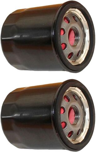 Two 6600 Oil Filters Fits Kawasaki 14-19 HP Engines WS-4967 Fits John Deere AM101054 in Saudi Arabia
