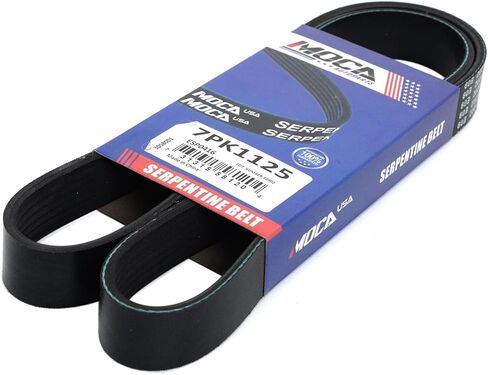 MOCA EPDM Serpentine Belt 7PK1125 Fits 15-19 for Nissan Micra L4 1.6L, 13-17 for Nissan Versa L4 1.6L, 18-19 for Nissan Versa Note L4 1.6L, 14-17 for Nissan Versa Note L4 1.6L in Saudi Arabia