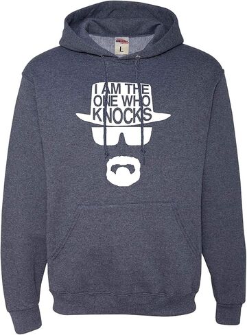 Go All Out I Am The One Who Knocks Mens Women Sweatshirt Hoodie in Kuwait