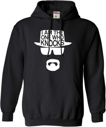 Go All Out I Am The One Who Knocks Mens Women Sweatshirt Hoodie in Kuwait