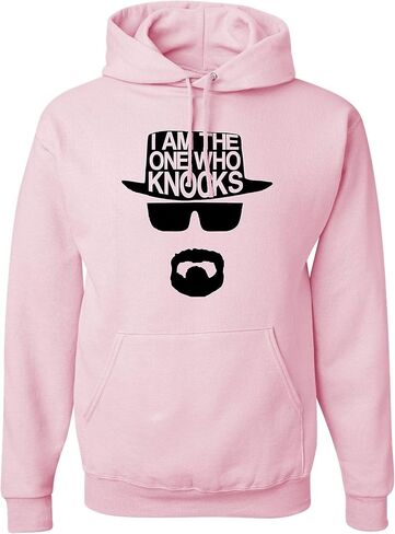Go All Out I Am The One Who Knocks Mens Women Sweatshirt Hoodie in Kuwait