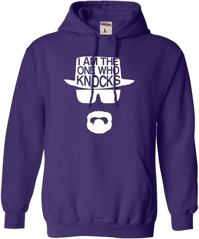 Go All Out I Am The One Who Knocks Mens Women Sweatshirt Hoodie in Kuwait