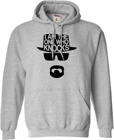 Go All Out I Am The One Who Knocks Mens Women Sweatshirt Hoodie in Kuwait