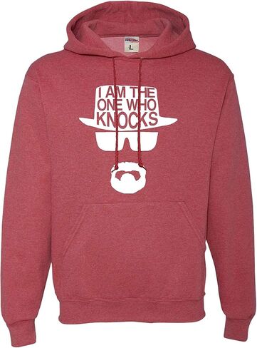 Go All Out I Am The One Who Knocks Mens Women Sweatshirt Hoodie in Kuwait