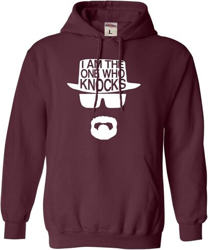 Go All Out I Am The One Who Knocks Mens Women Sweatshirt Hoodie in Kuwait