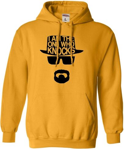Go All Out I Am The One Who Knocks Mens Women Sweatshirt Hoodie in Kuwait