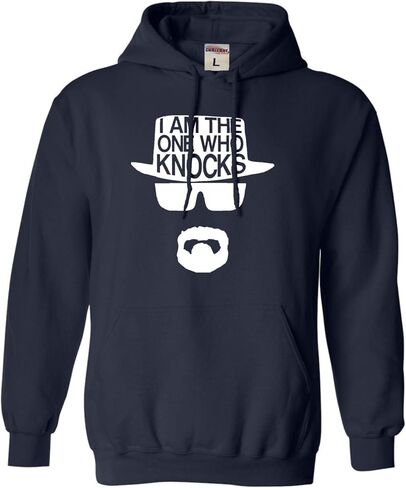 Go All Out I Am The One Who Knocks Mens Women Sweatshirt Hoodie in Kuwait