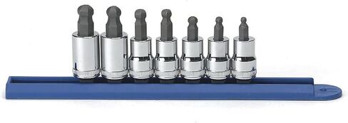GEARWRENCH 7 Pc. 3/8" Drive Ball End Hex Bit Socket Set, Metric - 80587 in Saudi Arabia