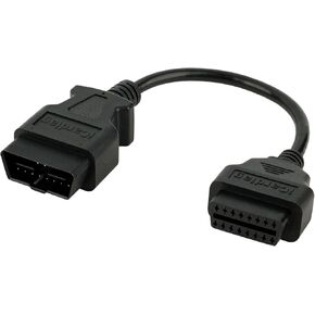 OBD2 Extension Cable, iCardiag 16pin Male to Female Diagnostic Extender Cable for OBD2 Scan Tool Compatible for All OBD2 Vehicles in Saudi Arabia