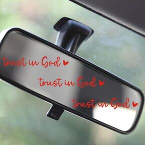 8 قطع I Love You Drive ملصق مرآة آمن، ملصقات سيارة من الفينيل للنساء، شارات سيارة لطيفة لمرآة الرؤية الخلفية، ملصقات مرآة الرؤية الخلفية لسيارة شاحنة الدفع الرباعي in Kuwait