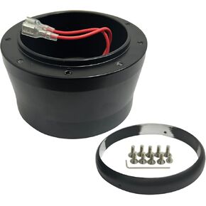 Flashpower 3 Bolt Steering Wheel Adapter Boss Kit Polished Compatible with Ford, Lincoln, Mercury in Kuwait