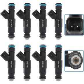 Aintier 8Pcs 4 Holes Automotive engine Fuel Injectors Compatible for 1999 2001 2003 2004 for Ford for Mustang,99-02 for Lincoln for Continental,99-04 for Lincoln for Navigator 0280155865 in Kuwait